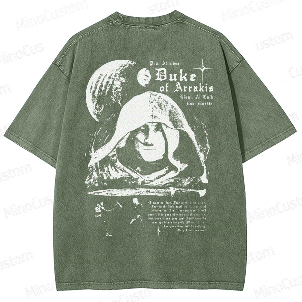 DUNE (Paul Atreides)  Washed T-Shirt 