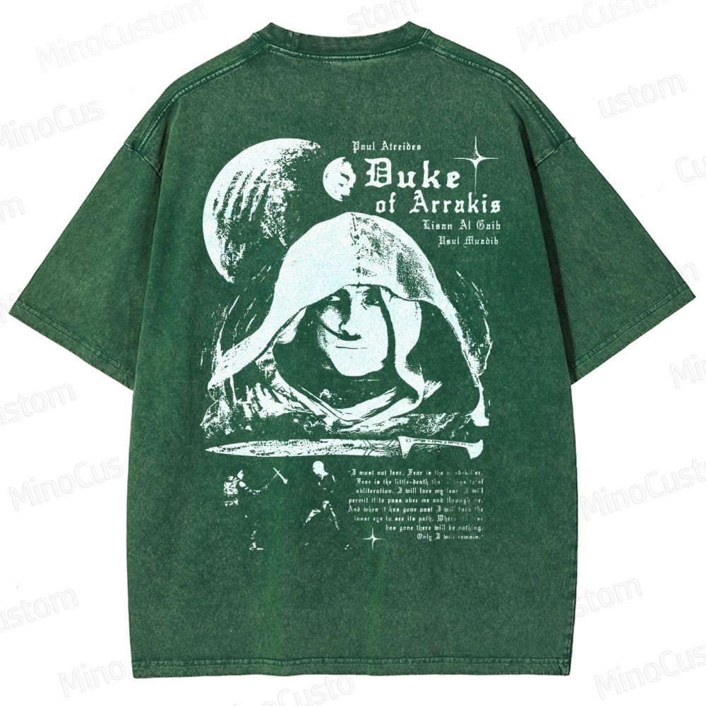DUNE (Paul Atreides)  Washed T-Shirt 