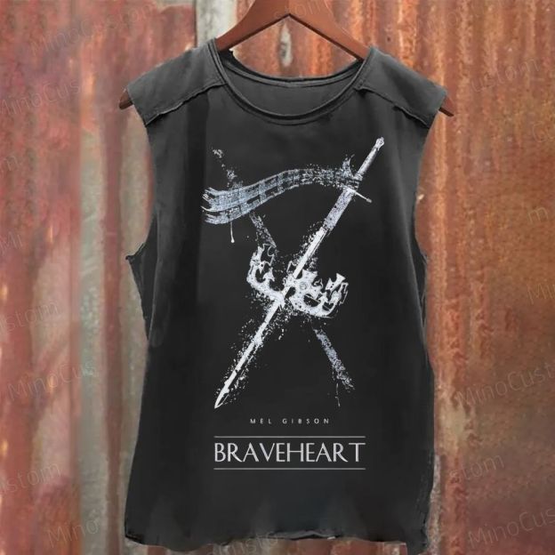 Brave Heart Washed Tank Top