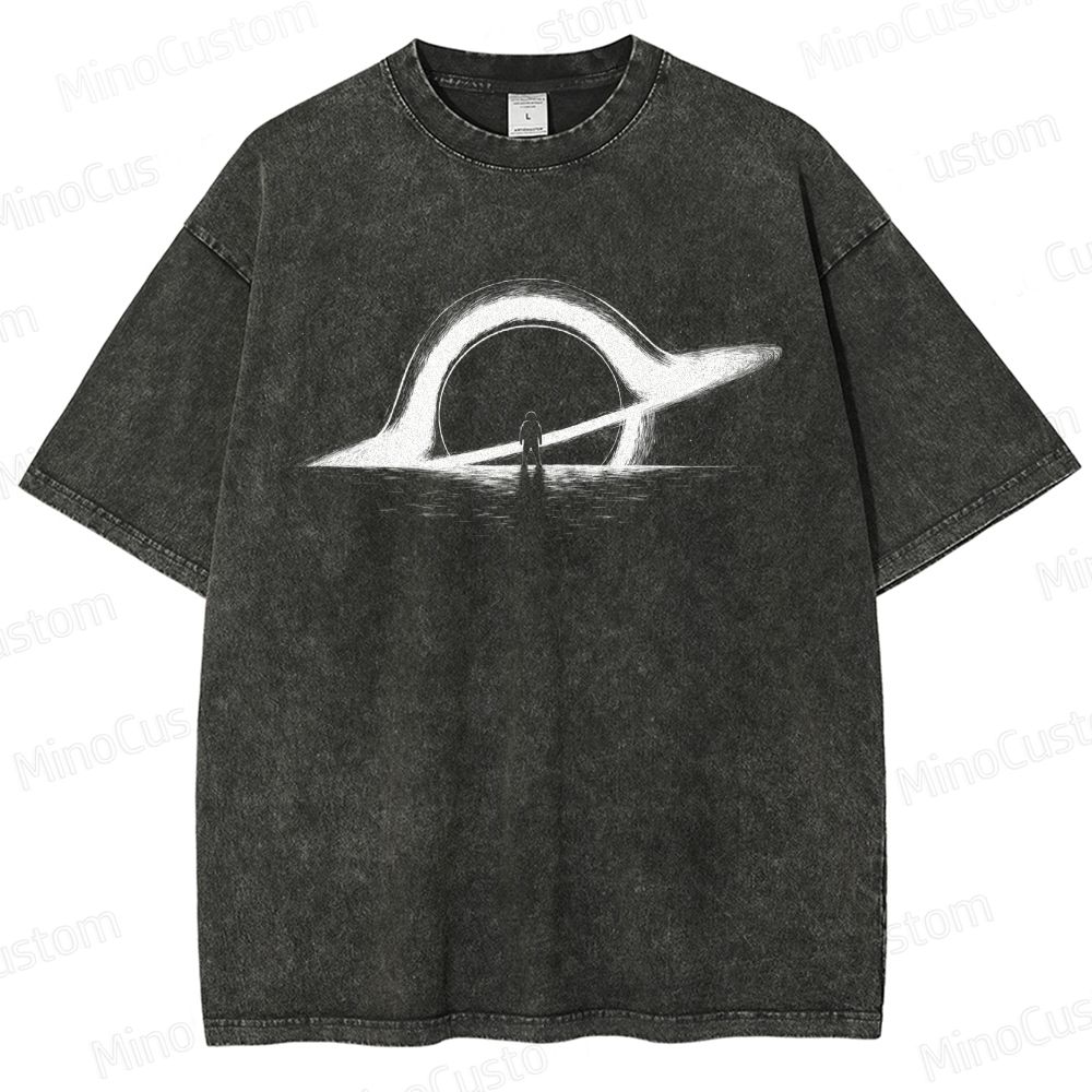 Cosmic Black Hole Washed T-Shirt 