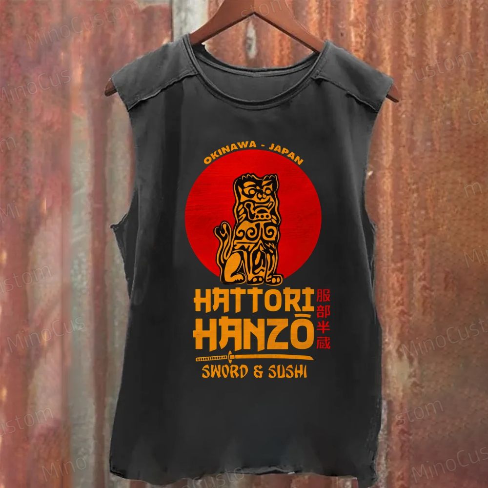 Hattori Hanzo  Washed Tank Top