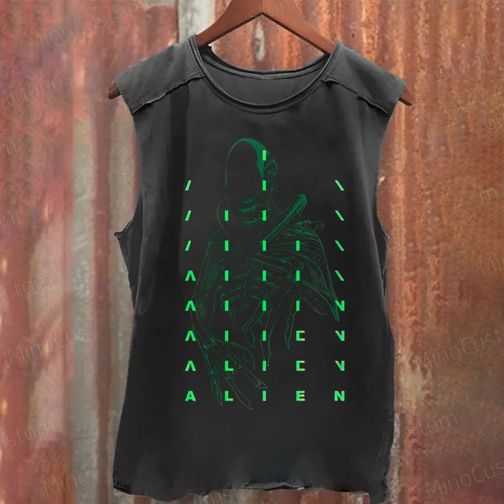 Alien Washed Tank Top