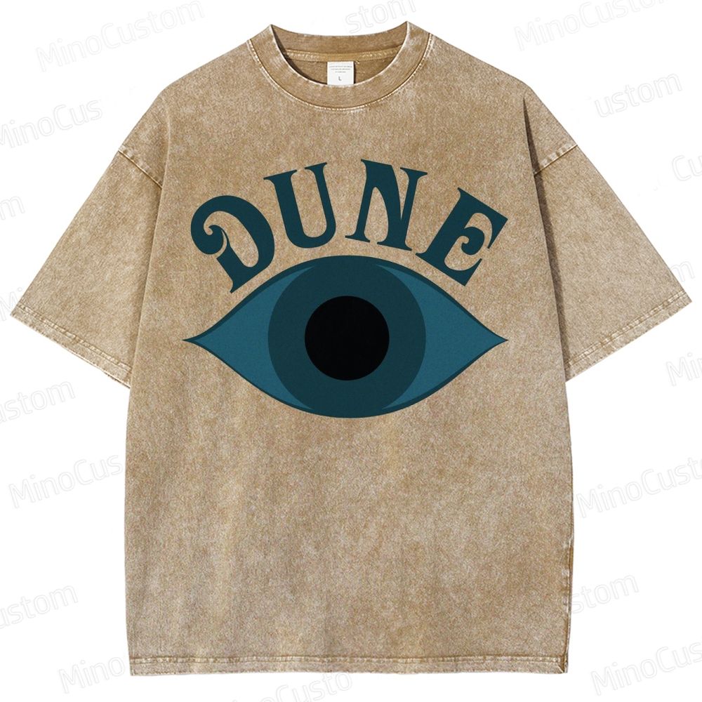 Dune - Inspired Eye Logo Washed T-Shirt