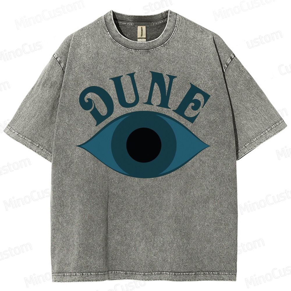 Dune - Inspired Eye Logo Washed T-Shirt