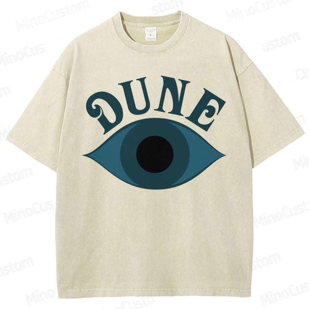 Dune - Inspired Eye Logo Washed T-Shirt