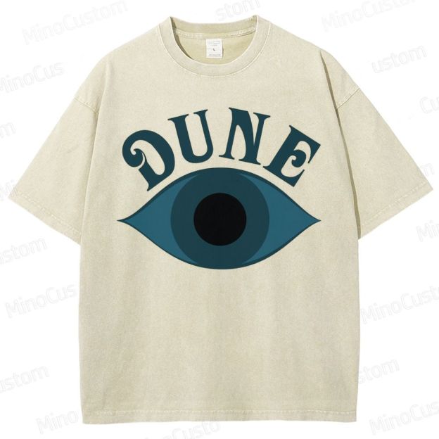 Dune - Inspired Eye Logo Washed T-Shirt