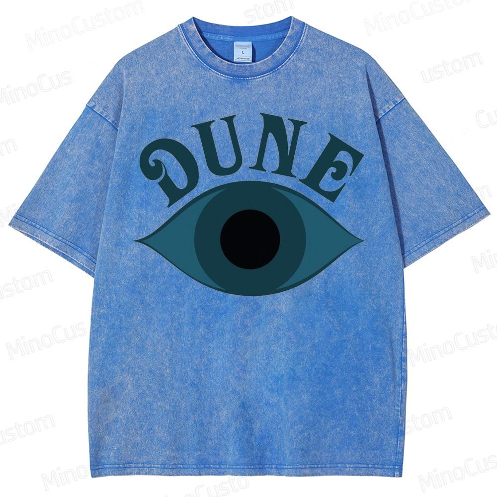 Dune - Inspired Eye Logo Washed T-Shirt