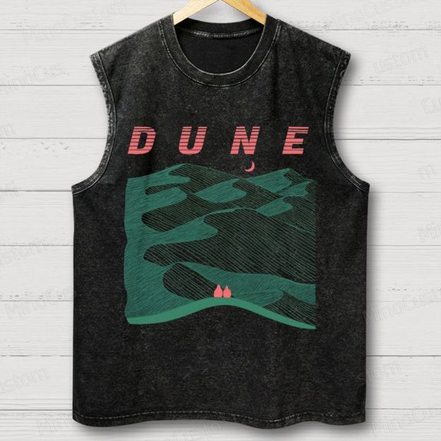 Sands Of Synchronicity Unisex Washed Tank Top