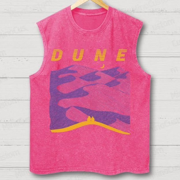 Sands Of Synchronicity Unisex Washed Tank Top