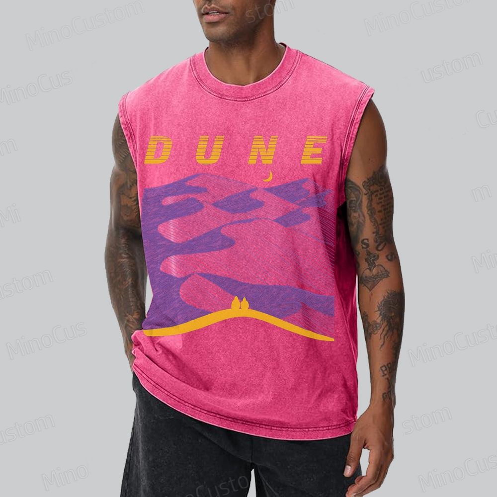 Sands Of Synchronicity Unisex Washed Tank Top