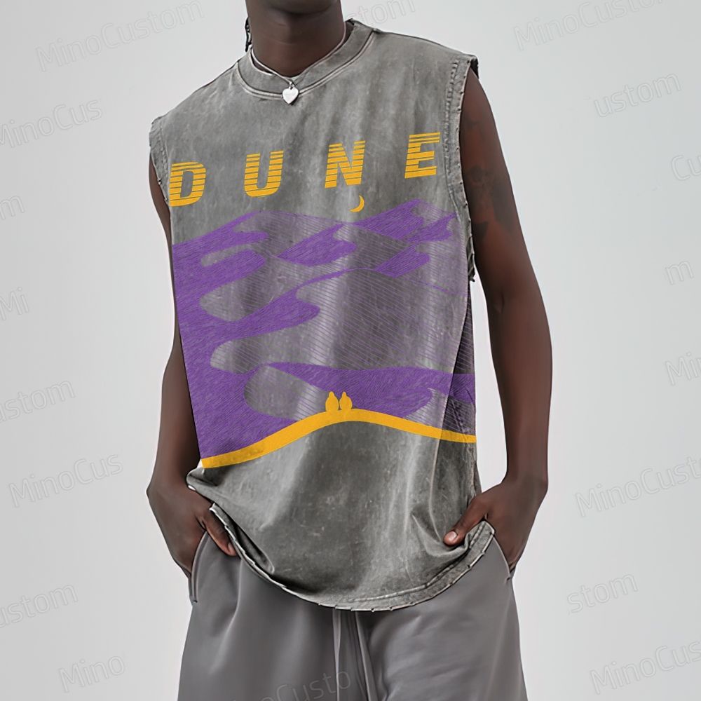 Sands Of Synchronicity Unisex Washed Tank Top