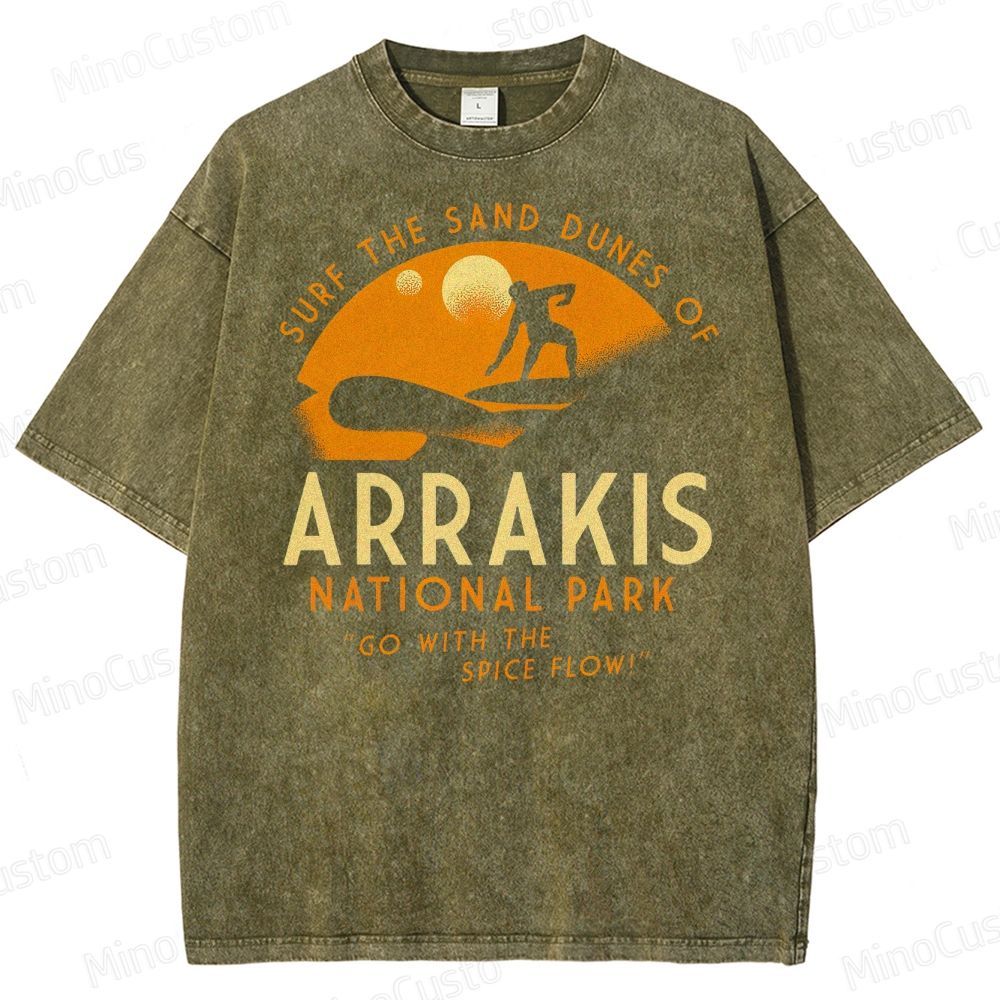 Arrakis National Park Washed T-Shirt 