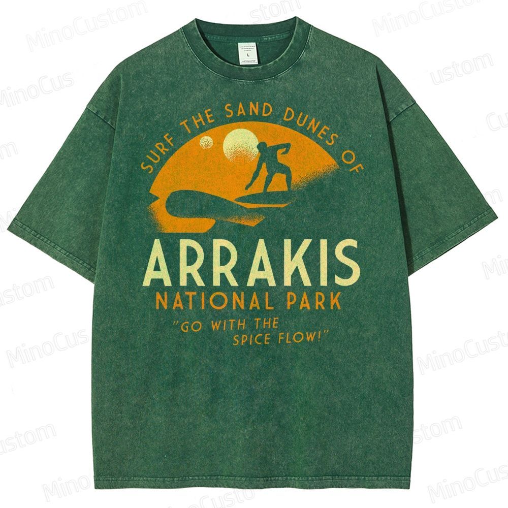 Arrakis National Park Washed T-Shirt 