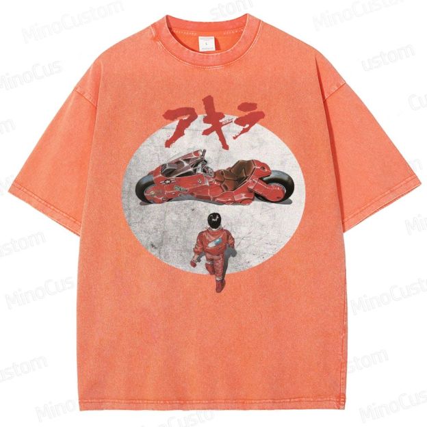 Akira Movie  Washed T-Shirt 