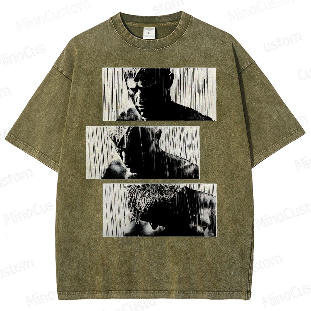 Tears In Rain Geek  Washed T-Shirt 