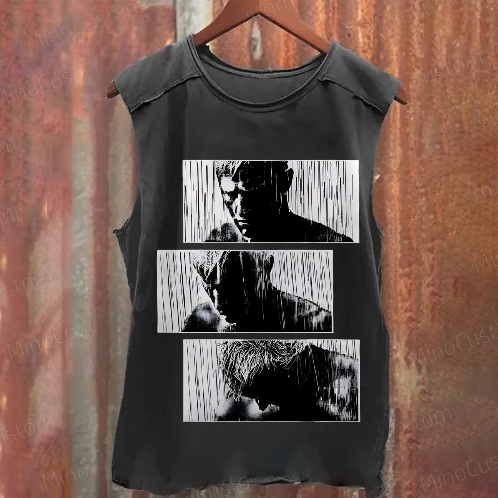 Tears In Rain Geek  Washed Tank Top 