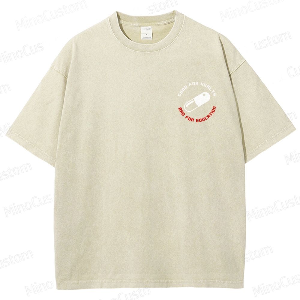 Vintage Distressed 'AKIRA Neo Tokyo' Graphic Oversized Washed T-Shirt