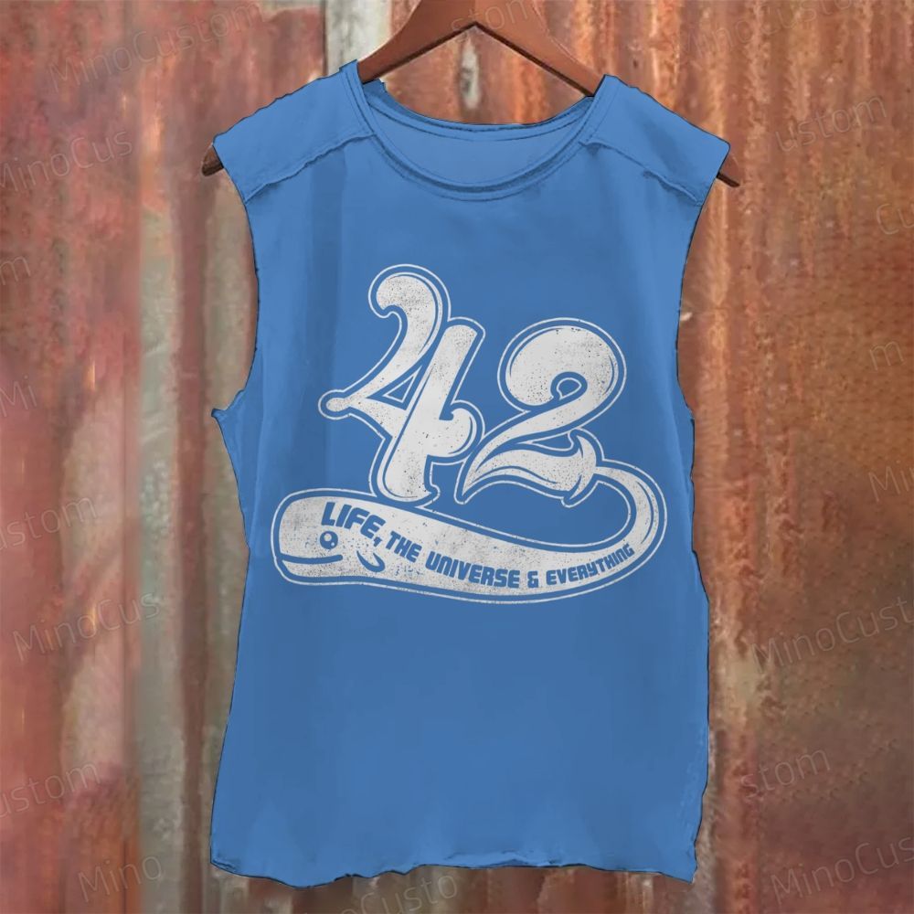 Whale 42 Casual Printed Tank Top