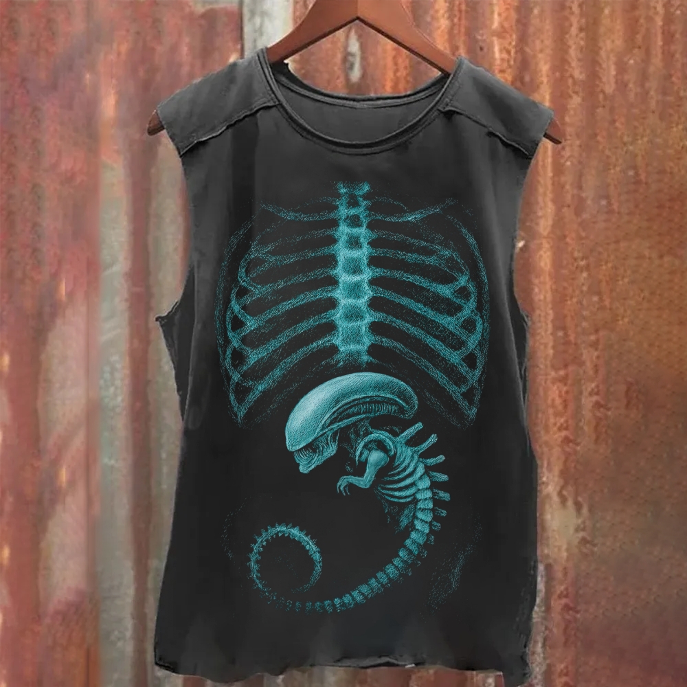 Alien radiography Washed Tank Top 