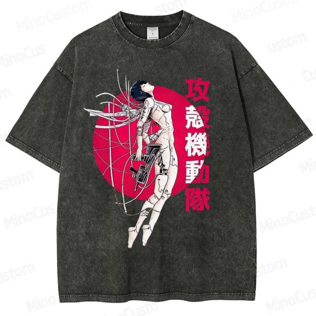 Ghost In The Shell Washed T-Shirt