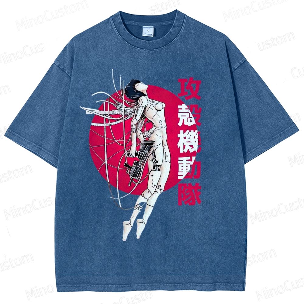 Ghost In The Shell Washed T-Shirt