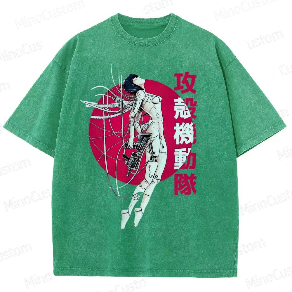 Ghost In The Shell Washed T-Shirt
