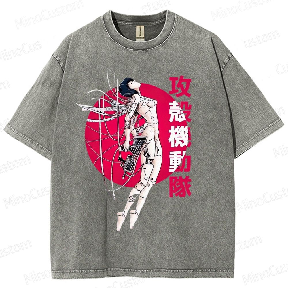 Ghost In The Shell Washed T-Shirt