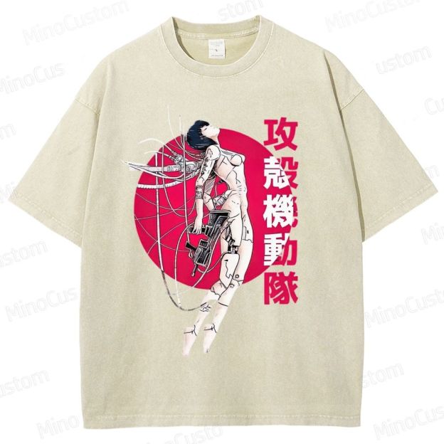 Ghost In The Shell Washed T-Shirt