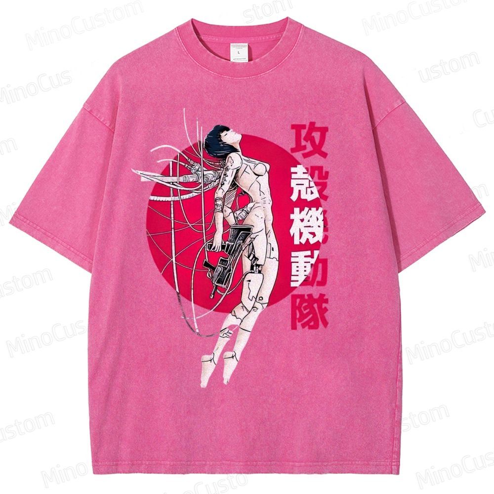 Ghost In The Shell Washed T-Shirt