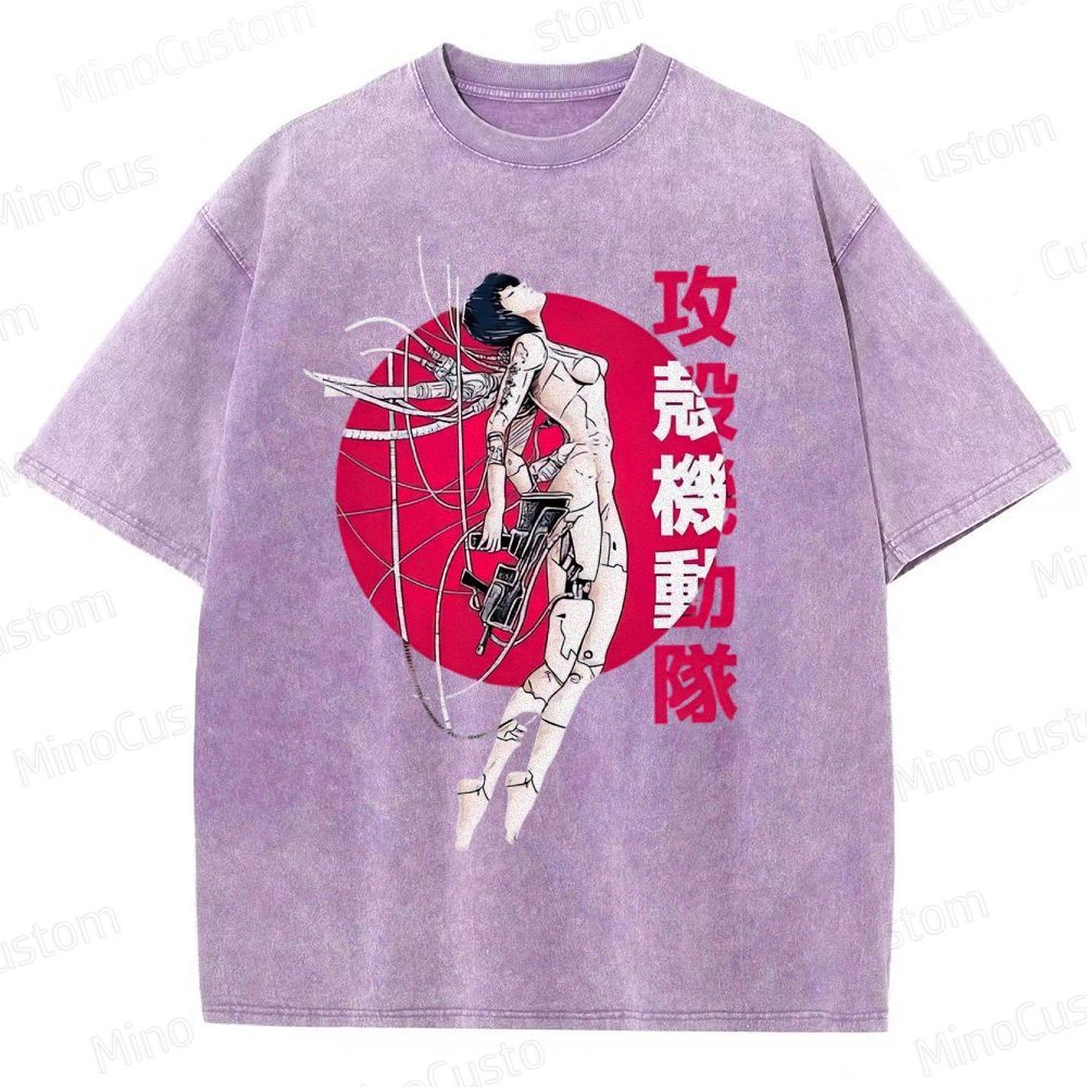 Ghost In The Shell Washed T-Shirt