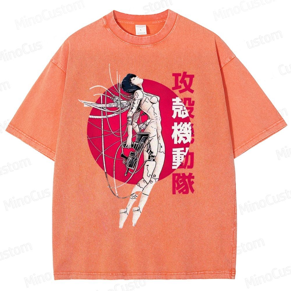 Ghost In The Shell Washed T-Shirt