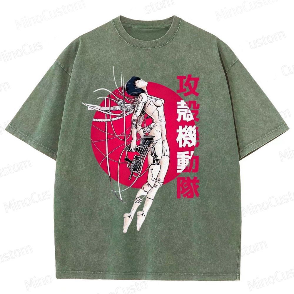 Ghost In The Shell Washed T-Shirt