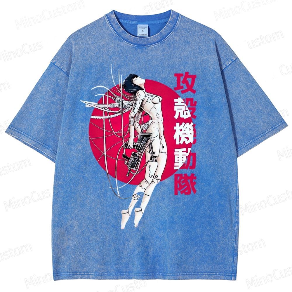 Ghost In The Shell Washed T-Shirt