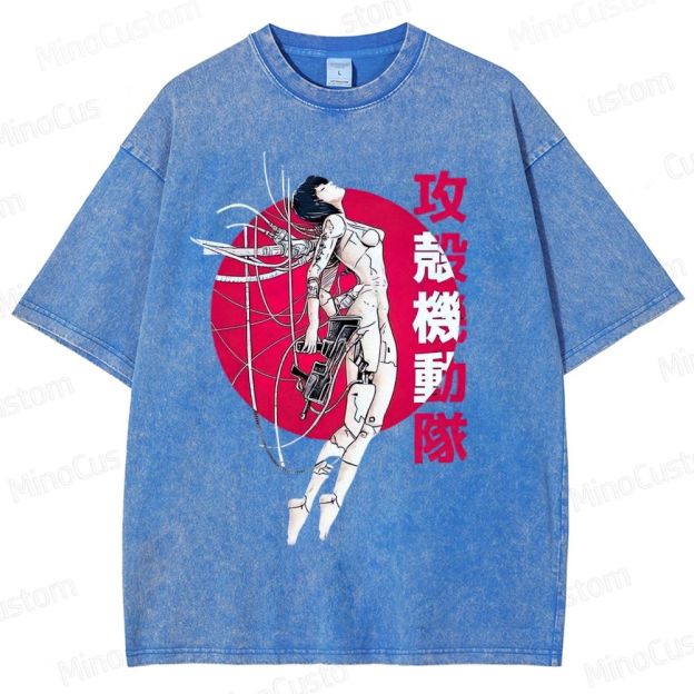 Ghost In The Shell Washed T-Shirt