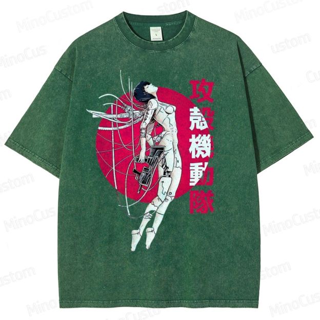 Ghost In The Shell Washed T-Shirt
