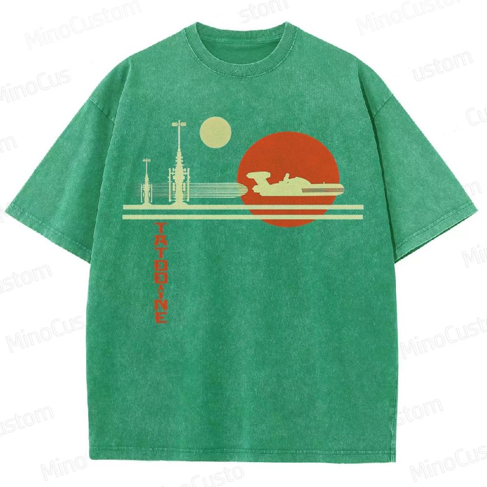 A Night on Tatooine  Washed T-Shirt