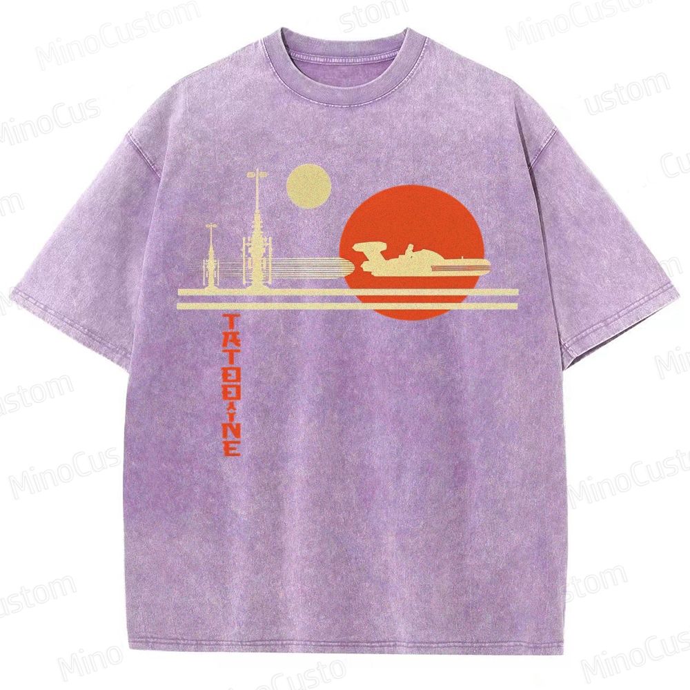 A Night on Tatooine  Washed T-Shirt