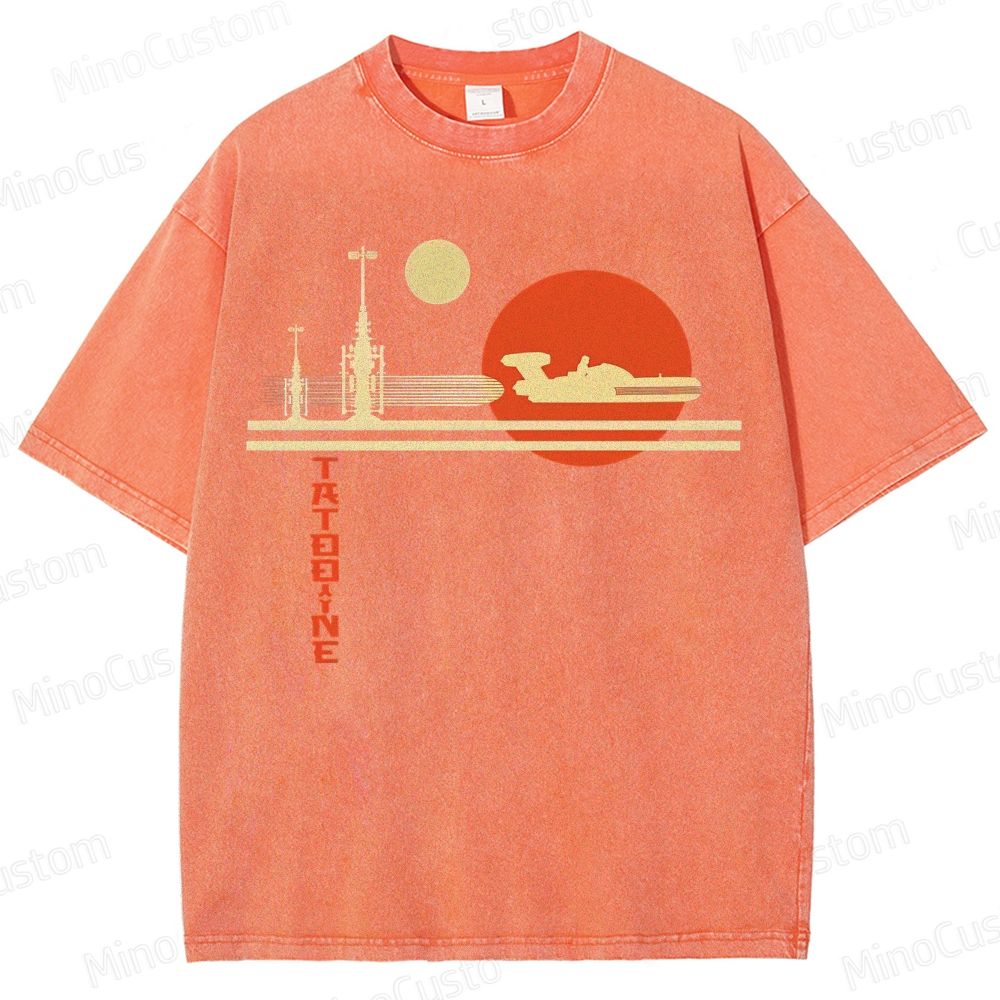 A Night on Tatooine  Washed T-Shirt