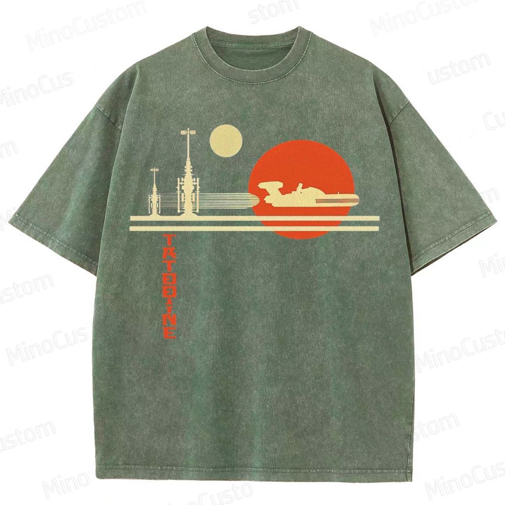A Night on Tatooine  Washed T-Shirt