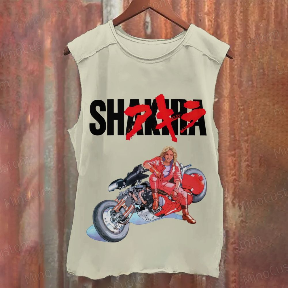Sh-akira Casual Printed Tank Top 