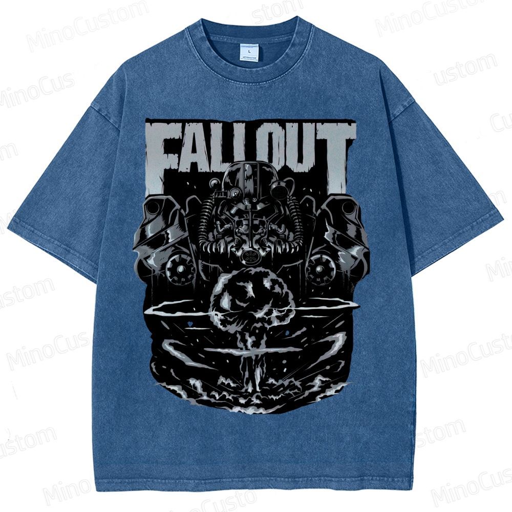 Fallout Power Armor Washed T-Shirt