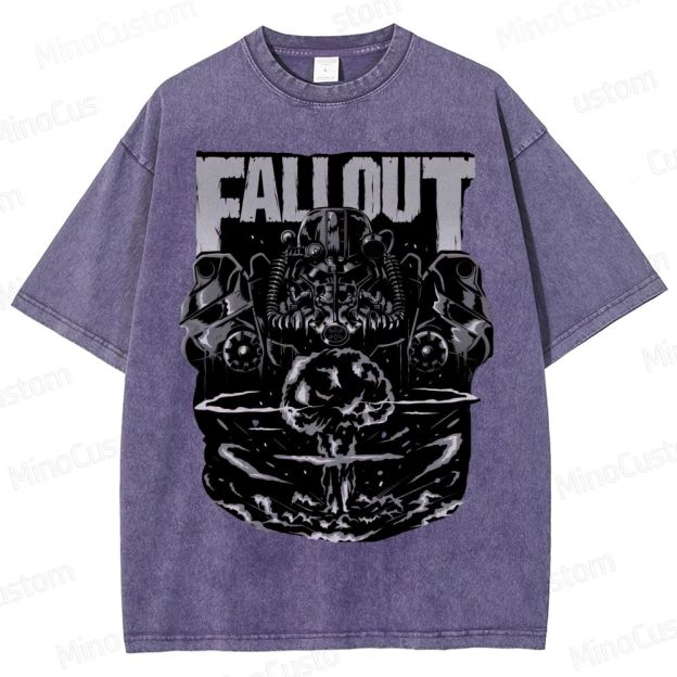 Fallout Power Armor Washed T-Shirt 