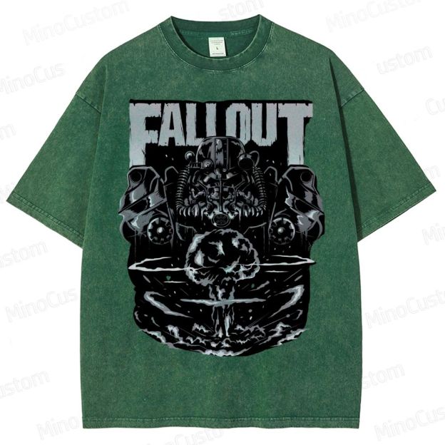 Fallout Power Armor Washed T-Shirt 
