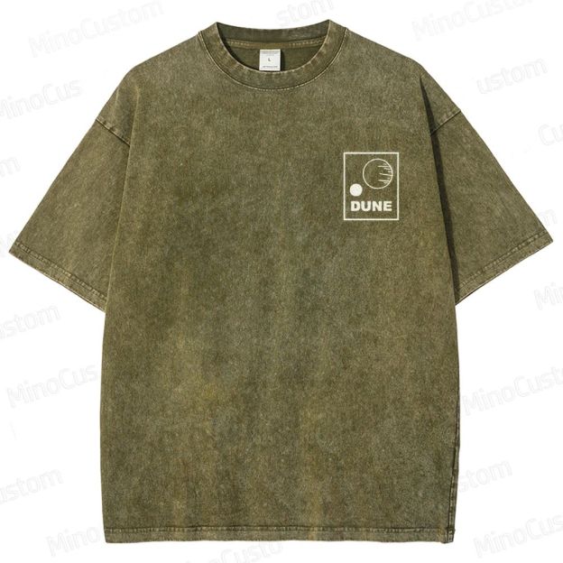 Dune Arrakis Graphic Washed T - Shirt