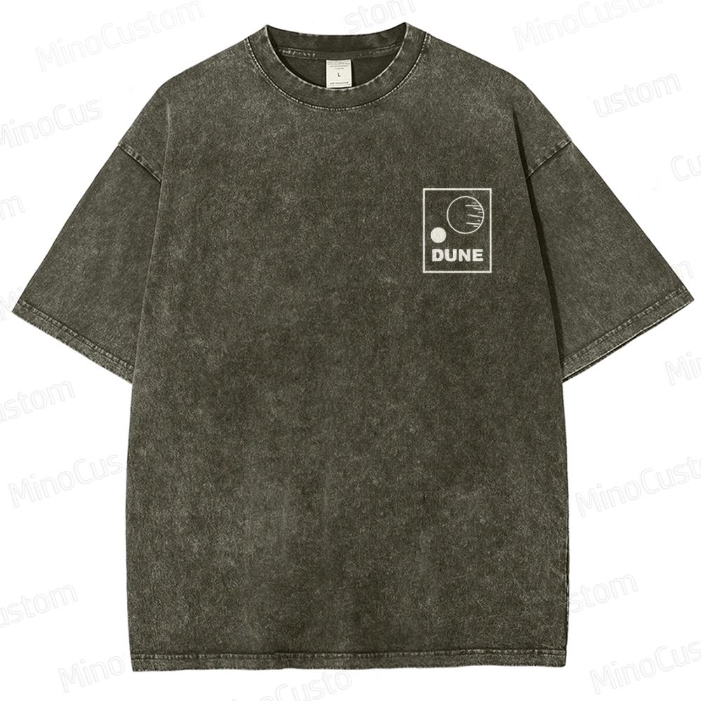 Dune Arrakis Graphic Washed T - Shirt