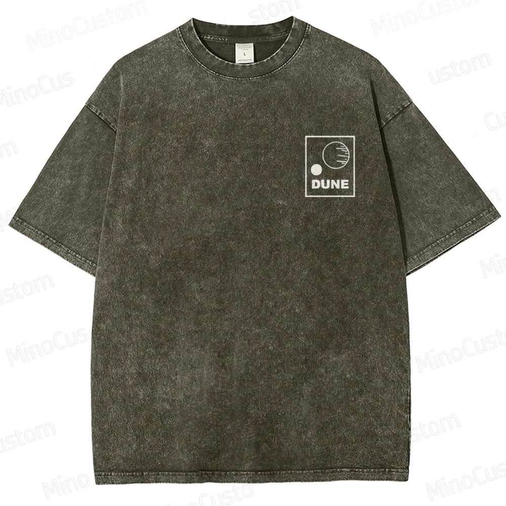 Dune Arrakis Graphic Washed T - Shirt