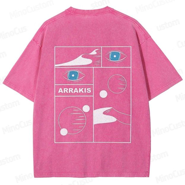 Dune Arrakis Graphic Washed T - Shirt
