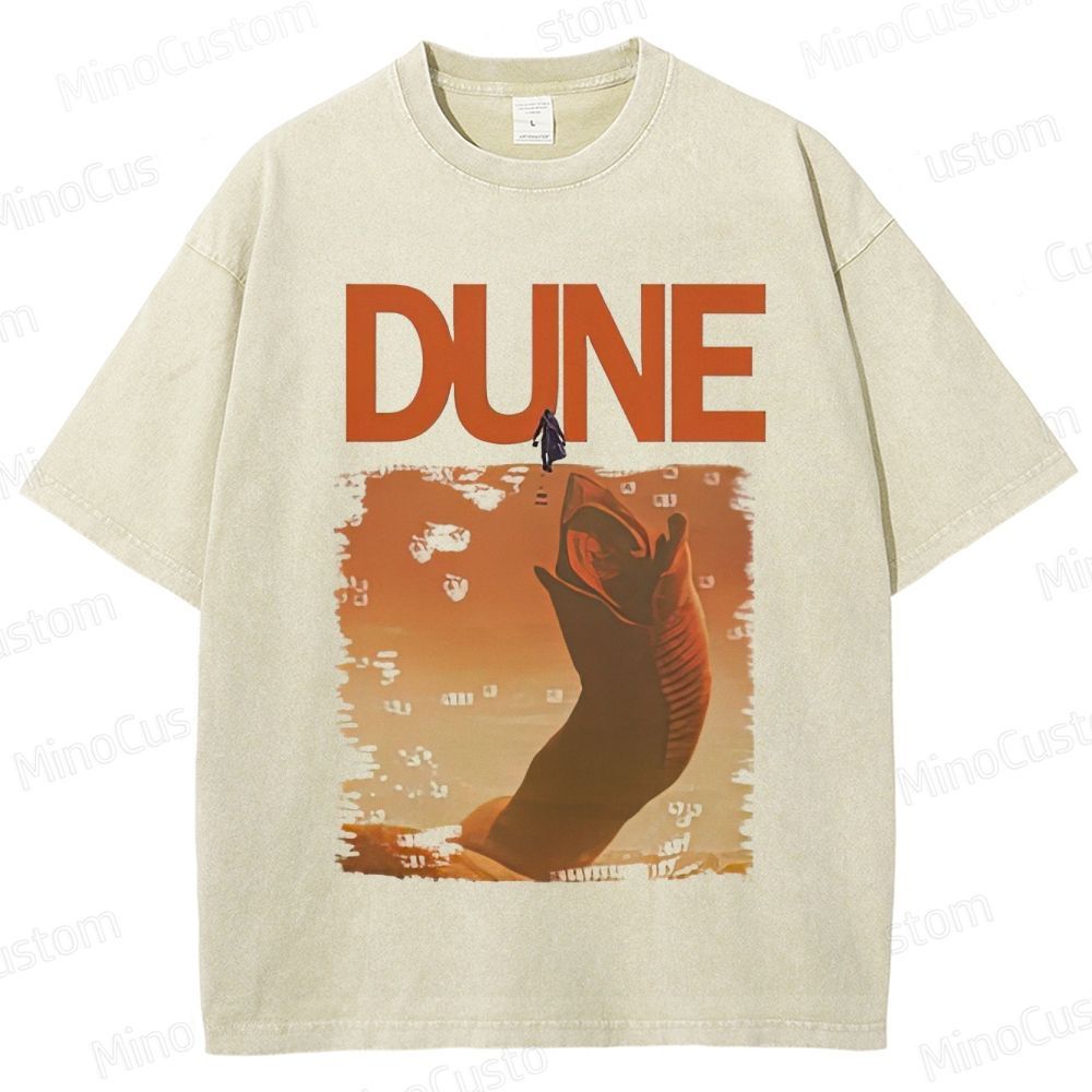 Dune Sandworm Graphic Washed T - Shirt