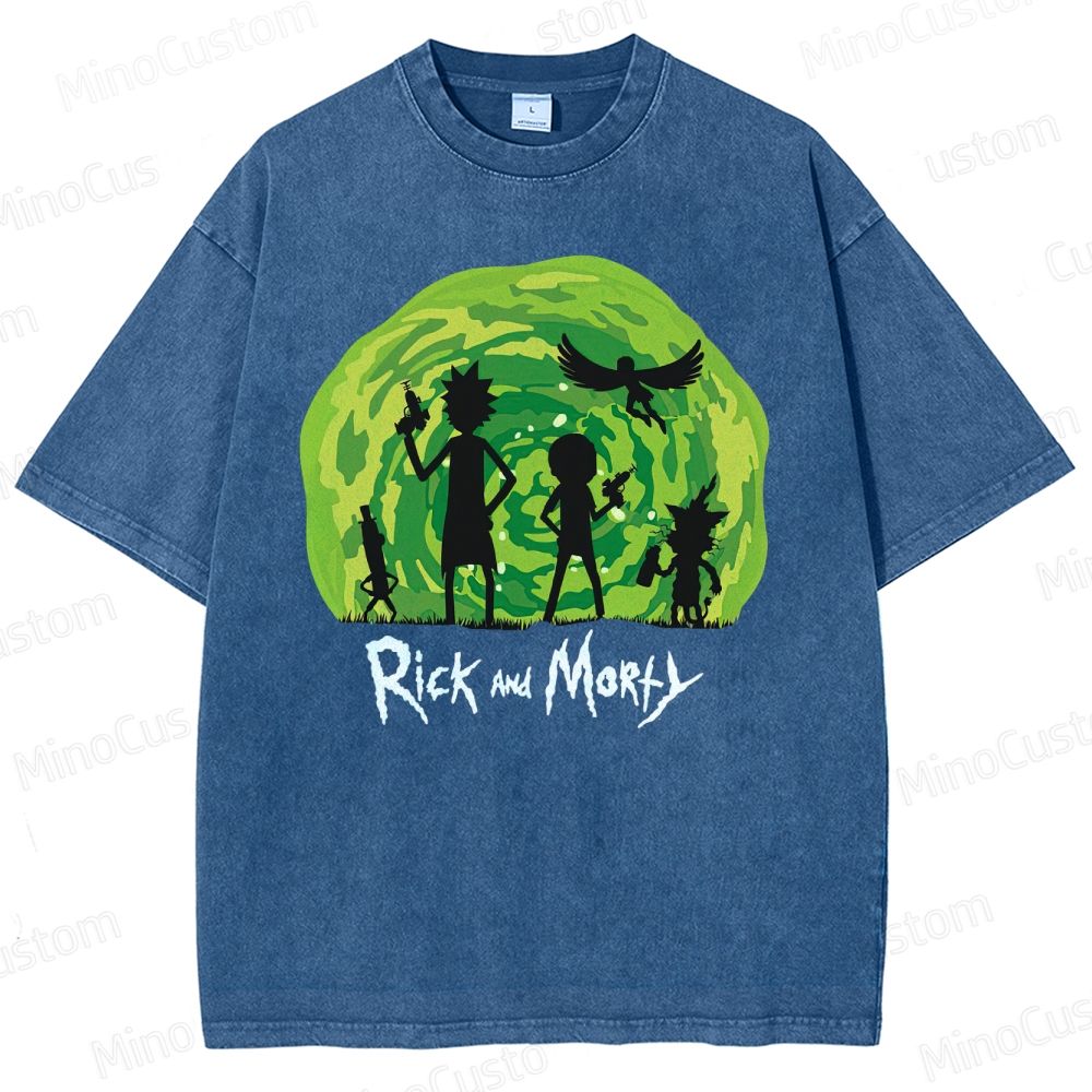 Rick and Morty Washed T-Shirt 