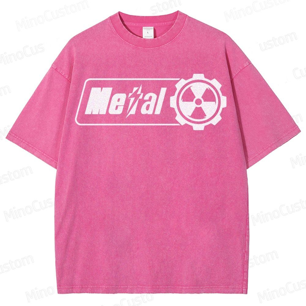 Fallout Nuclear Logo Washed T-Shirt 